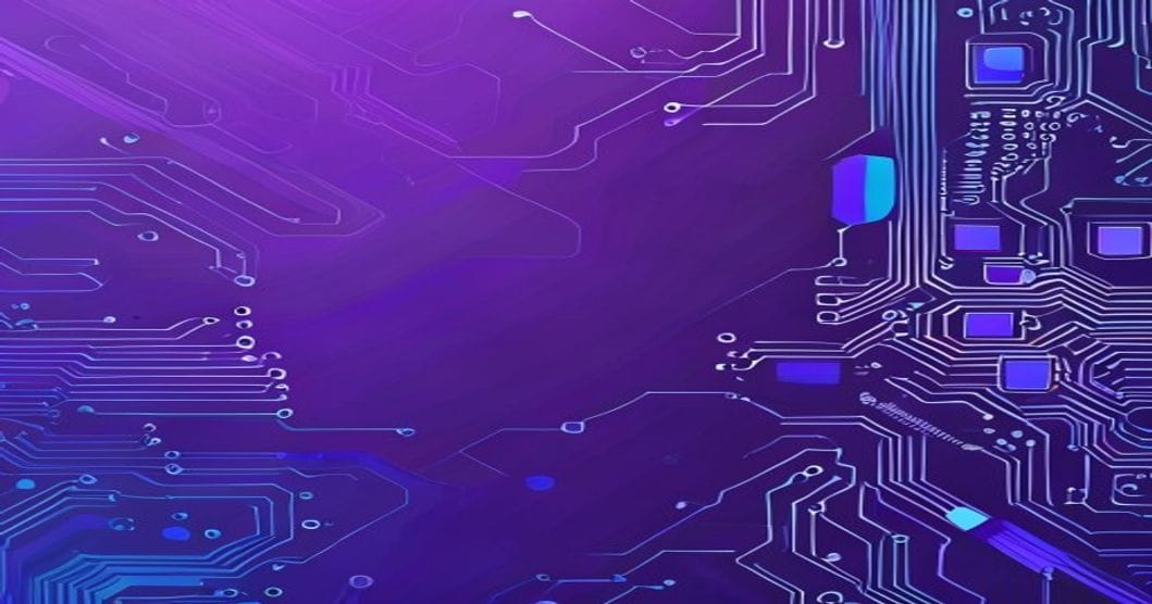 Guide Stable Diffusion débutant 2026 circuit pinceau abstract violet bleu
